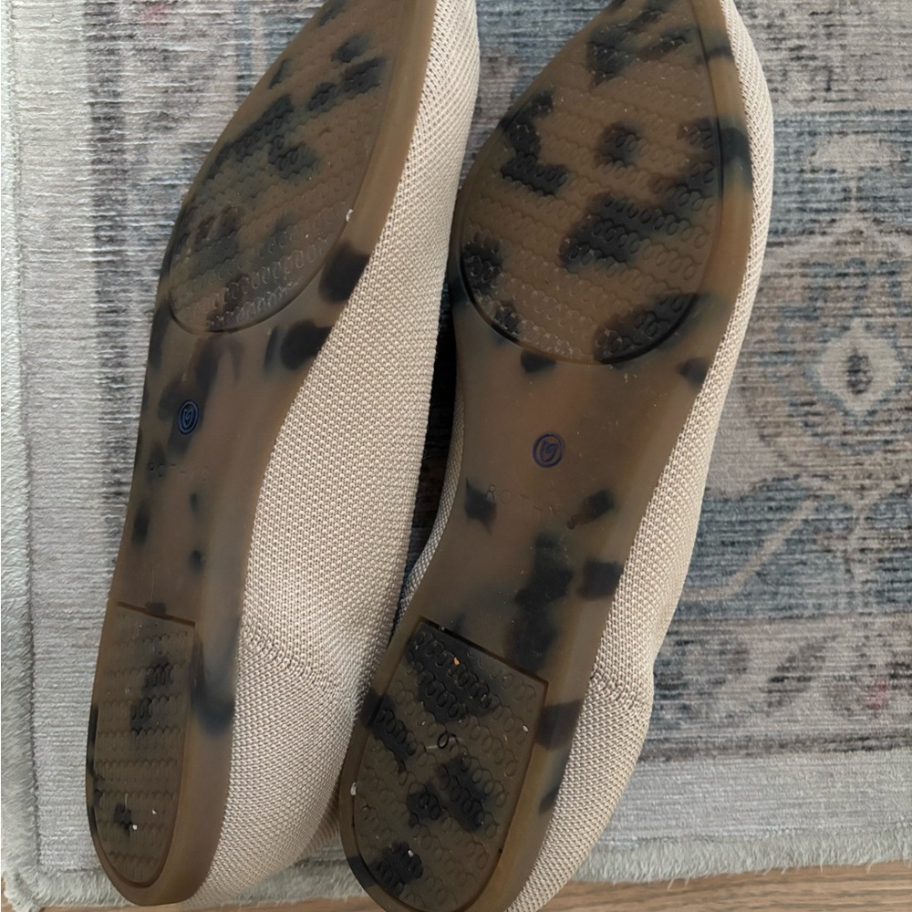 Rothy's Women's point flats with tortoise bottom ,size 11, washable - Picture 2 of 2
